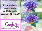 Ponteiras com Flor Grande