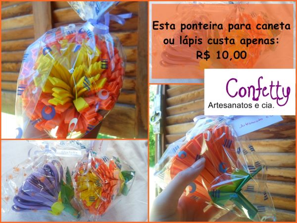 Ponteiras com Flor Grande