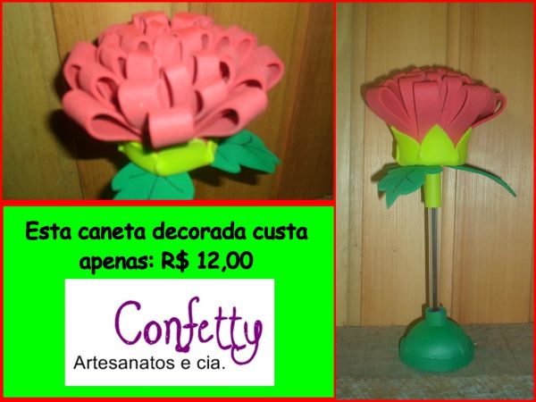Caneta Decorada