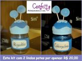 Mini Potes para Algodão e Cotonetes