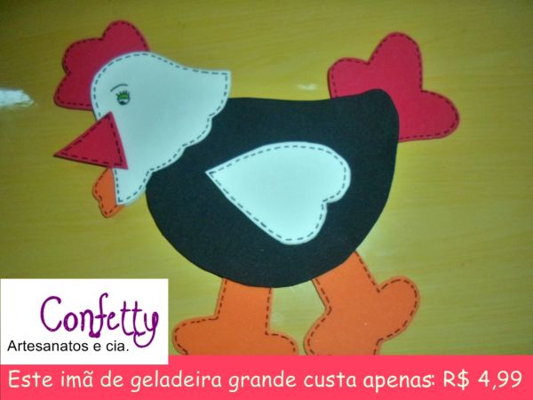Imãs de geladeira tamanho grande